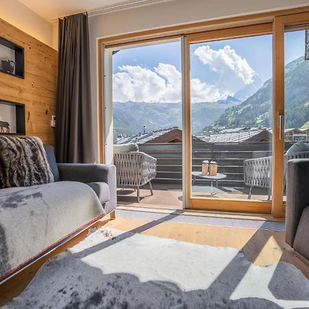 Moderne Wohnung Mit Ausblick Und Viel Sonne Zermatt Dış mekan fotoğraf