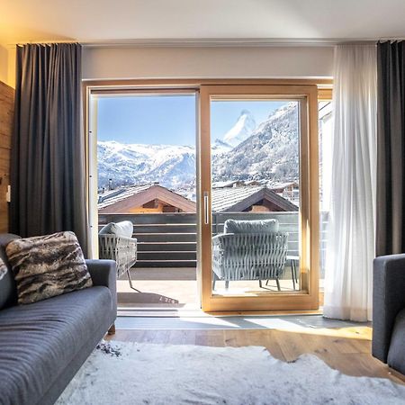 Moderne Wohnung Mit Ausblick Und Viel Sonne Zermatt Dış mekan fotoğraf
